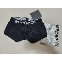 在飛比找蝦皮購物優惠-[美國正貨] ERGOWEAR 男性囊袋經典黑色四角內褲 s