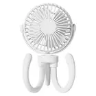 Portable USB Tripod Fan 2000MAh Rechargeable Fan Handheld Baby Stroller7482