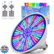 LED Pool Lights, 120V 50W RGB Color Changing Pool Light Bulb for Inground Poo