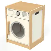 Tidlo Education 54cm Wooden Washing Machine Kids/Children Pretend Play Toy 3y+