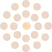 Body Bandage 100Pcs Round Care Bandages Strips Care Patches - Bands Flexible Binder