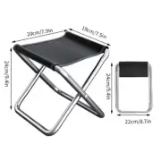 Outdoor Portable Folding Chairs, Fishing Stools, Lightweight, Travel, Camping, T