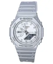 Casio G-SHOCK Retrofuture Series Metallic Silver Alarm GA-2100FF-8A Mens Watch