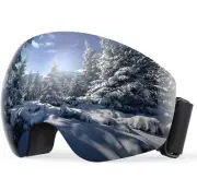 Ski Goggles， Anti-Fog Snow Goggles