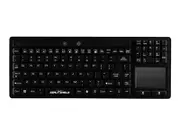 Seal Shield Seal Touch Glow Waterproof - Keyboard - with touchpad - backlit - USB - QWERTY - US - Black