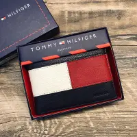 在飛比找Yahoo!奇摩拍賣優惠-美國百分百【全新真品】Tommy Hilfiger 皮夾 證