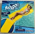 Bestway H2O Go Pool Lounge Float N Roll Air Mat YELLOW New 86"L x 33"W