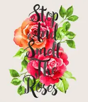 Roses Quotes ,High quality Canvas print Unframed