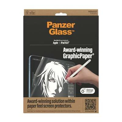 PANZERGLASS GRAPHICPAPER PAPER FEEL ULTRAWIDE SCREEN PROTECTOR IPAD 10.9" 2022