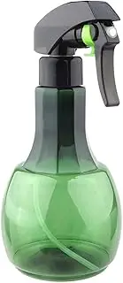 Ｗoowayo 400ml Refillable Fine Mist Hair Spray Bottle Empty Atomizer Hairdressing Tool Easy to Use, Convenient, Ultra-fine Mist, Refillable Green