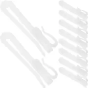50Pcs Adjustable Shower Curtain Hooks Shower Curtain Hooks Drapery Clip Hook
