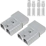 2Pcs 120 Amp Ander-Son Style Plug with 4 Terminals Ander-Son Power Plug Durable for Solar Dual Battery