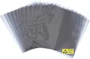 uxcell 15Pcs Anti Static Bags ESD Shielding Bag Flat Open Top Anti Static Bag for Electronic Devices 12.2x13.8 Inch(310 * 350mm)