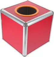 Homoyoyo Aluminium Alloy Box Non Transparent Storage Container for Events Kindergarten Office Activities Secure Cost Design Color