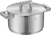 [WMF] Profi Resist 28 cm Induction Sauté Pan, Honeycomb Pan, High, Non-Stick Coating, Frying Pan High Rim, Honeycomb Structure, Stainless Steel Handle, Suitable for All Hobs, Oven-Safe up to 2