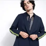 NWT Wildfang Colorblock Tux Blazer