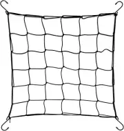 Rstigiker Grow Tent Netting, Elastic Trellis Netting with 4 Hooks, Plant Support