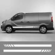 Car Door Stripes Stickers For Renault Trafic Camper Van Vinyl Decals Accessories