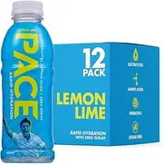 Pace Rapid Hydration – Lemon Lime – Natural and Zero Sugar – 12 x 500mL Bottles