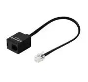 NEW Plantronics Poly RJ9 Socket to RJ9 Cable (7.9") - 85638-01 85S12AA