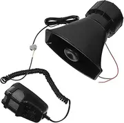 KOMBIUDA 1 Set Car Security Horn with Tone Alarm Emergency System for Vehicles Outdoor Car Alarm Accessories Easy Installation Loudspeaker Compact Design for Trucks and Boats