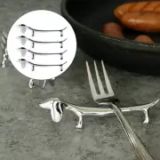 4 Pcs Dachshund Chopstick Rest Tableware Rests Chopsticks Spoon Tray Holder