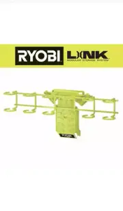 2X RYOBI LINK Screwdriver Holder Wall Mount Modular Storage System Steel Green