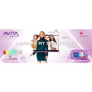 AVITA LIBER V14 NS14A9TWF561-ABC 湖水藍 i5-1135G7/8GB/512GB SSD