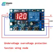 6-40V LED Battery Charger Discharger Board Under Over Voltage Protection Module