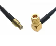 MCX Male to SMB Female Right Angle 0.5~15FT Coaxial Cable For Antenna Radio wifi