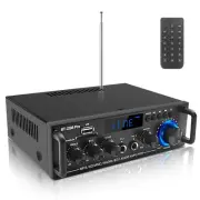 Amplifier Home Audio Stereo Receivers with Bluetooth 5.0,Power Amplifier 400W...