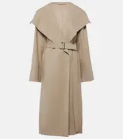 [Toteme] Toteme Signature linen-blend trench coat AU 6 neutrals