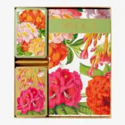 Caspari Jefferson's Garden Study Standard Size Bridge Gift Set