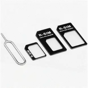 SIM四合一卡套 手機卡托 電話卡貼 小轉大卡 蘋果 Micro nano 還原卡槽 取卡針 轉卡套