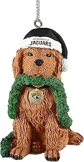FOCO Jacksonville Jaguars Dog Holiday Ornament