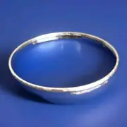 Erick's Sterling Silver Bangle Bracelet Taxco.925. Size 7 Inches.