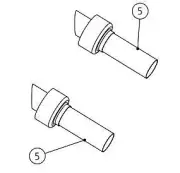 Akrapovic DB Killer Baffles Noise Inserts Pair Ducati Streetfighter 848