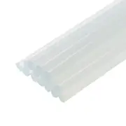 Mini Hot Glue Gun Sticks 6-inch x 0.27-inch for Glue Guns, Clear 15pcs
