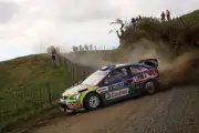 Jari Matti Latvala (FIN) Ford Focus WRC on stage 1 Rally Car 2008 Photo 2