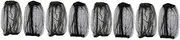 SUPVOX 4sets Professional Mosquito Hat Net Portable Head Netting Mesh Breathable and Lightweight for Hiking Camping Fishing 4pcs*4