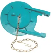 Danco 88874 Premium Silicone Toilet Tank Flapper & Chain for Toto Power Toilets