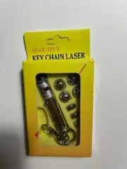 NEW LASER POINTER 5 TIP Laser key chain red light lasers,