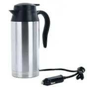 Electric Car Kettle 750ml 12v Water Car Van Lorry Travel Camping Outdoor 120w