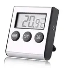 Fridge Thermometer with Digital LCD Screen, Refrigerator/Freezer Temperature Mon