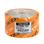 Tiger Branded 52x Shiny Top Blank CD-R Disc 700MB Wholesale Lot