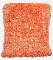 [JW Anderson] JW Anderson Faux shearling bandeau top UK 12 red