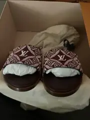 Louis Vuitton Jacquard Since 1854 Lock It Flat Mule