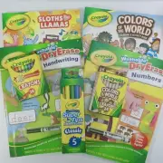 CRAYOLA ACTIVITY PACK: Dry Erase Workbooks, Colouring Books, Crayons & Markers
