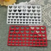 Metal Cutting Die: Hearts Background Cutting Dies Small Tiny Confetti Hearts