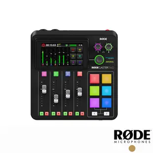 【超值套組】RODE Caster Duo 錄音介面+Podmic USB 動圈式麥克風+NTH-100 監聽耳機